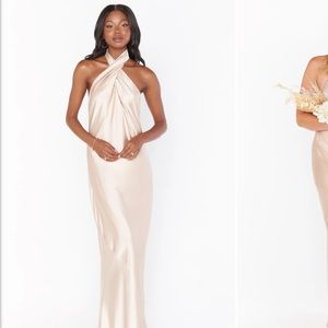 Jasmine Halter Maxi Dress